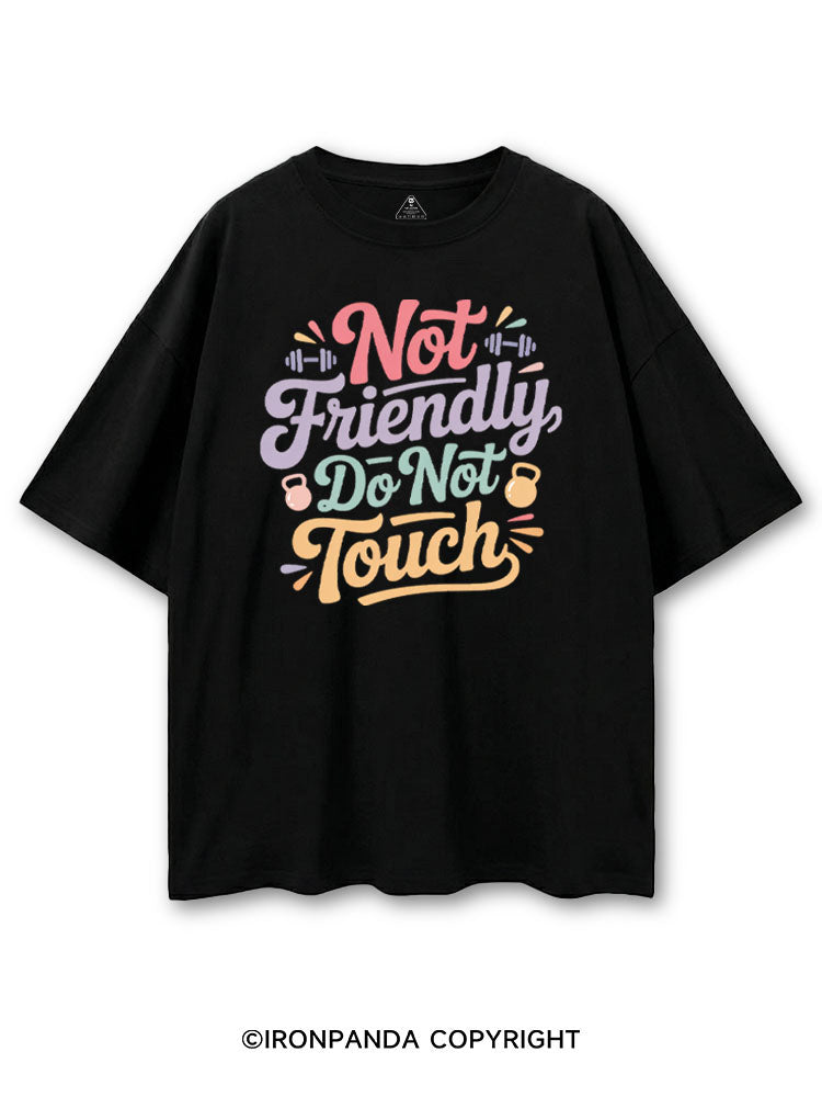NOT FRIENDLY DO NOT TOUCH COTTON PUMP COVER