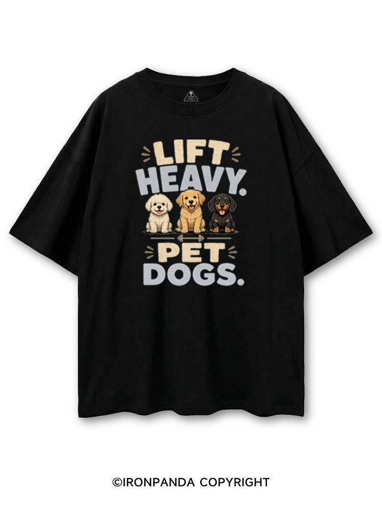 LIFT HEAVY PET DOGS FUNNY GYM COTTON PUMP COVER