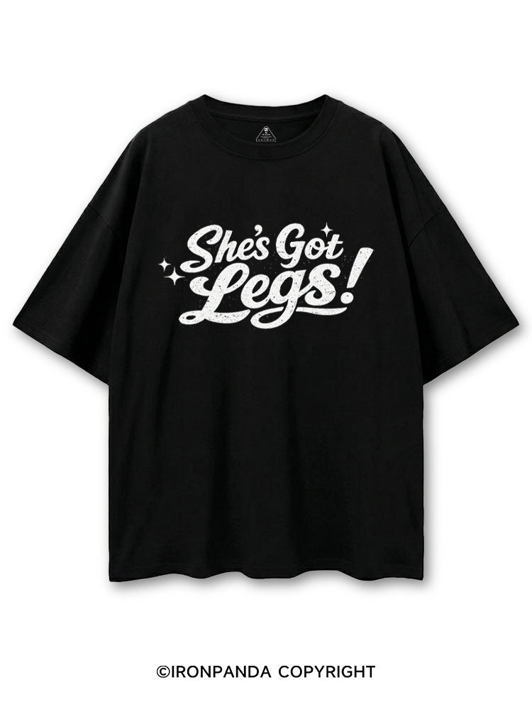 SHE'S GOT LEGS! COTTON PUMP COVER