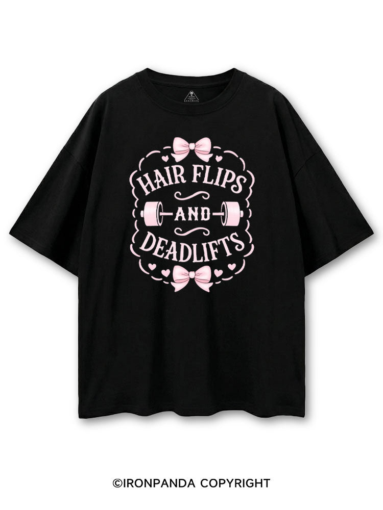 HAIR FLIPS AND DEADLIFTS COTTON PUMP COVER