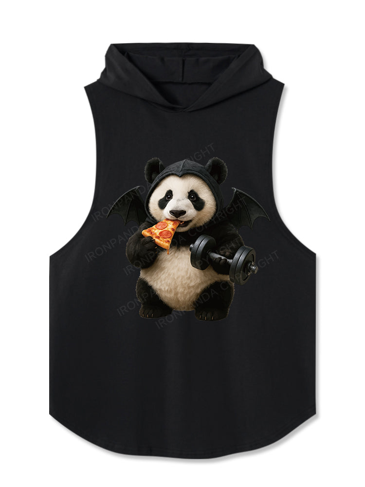 Weightlifting Panda Hooded Tank