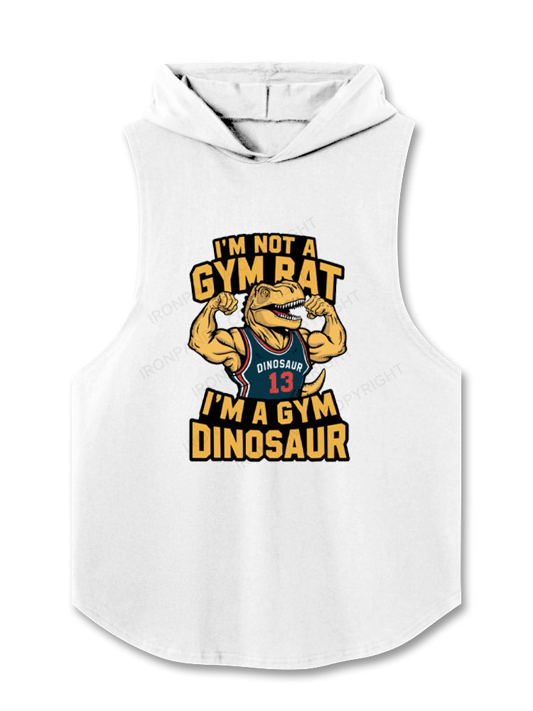 I'm not a gym rat i'm a gym dinosaur Hooded Tank