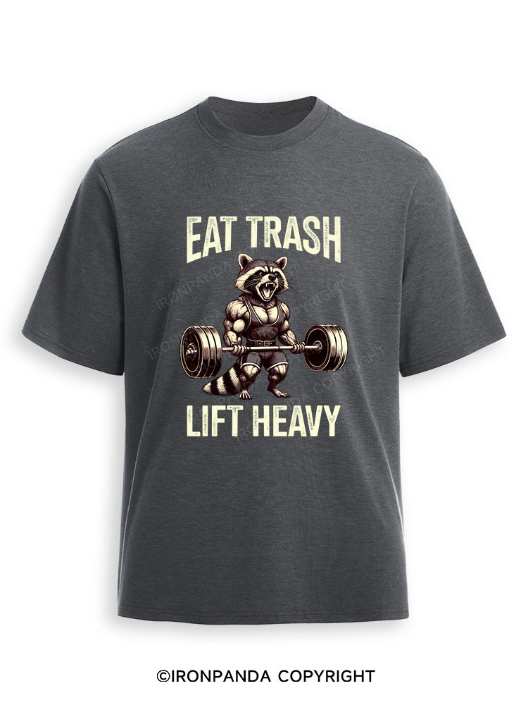 eat trash lift heavy Ultra Soft Heather T-Shirt