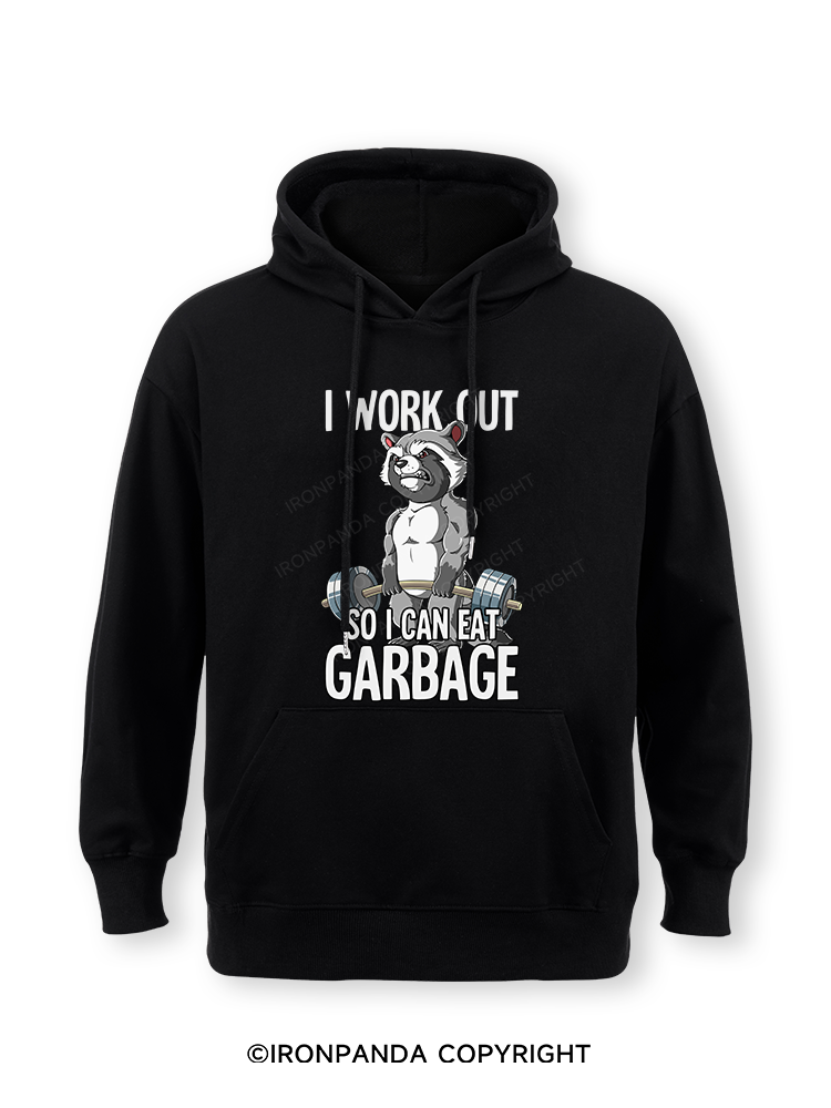 I workout so I can eat garbage Classic Gym Hoodie