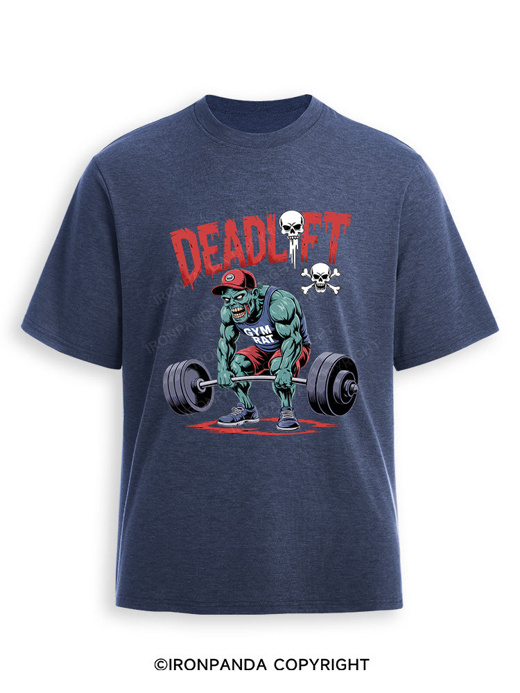 Zombie Funny Deadlift Ultra Soft Heather T-Shirt