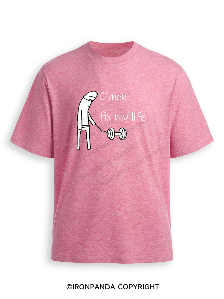 c‘mon fix my life Ultra Soft Heather T-Shirt