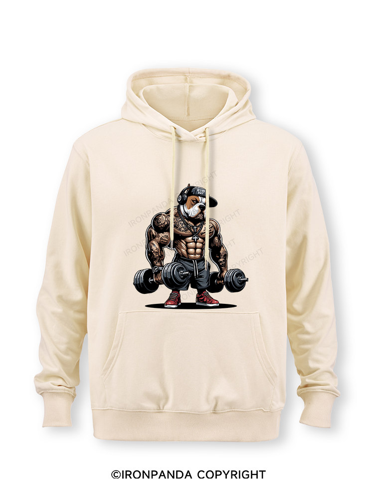 bulldog weightlifting Classic Gym Hoodie