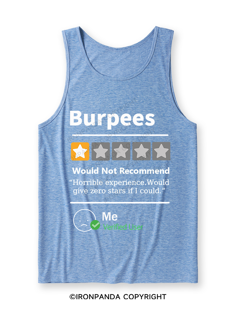 BURPEES REVIEWED Ultra Soft Heather Tank
