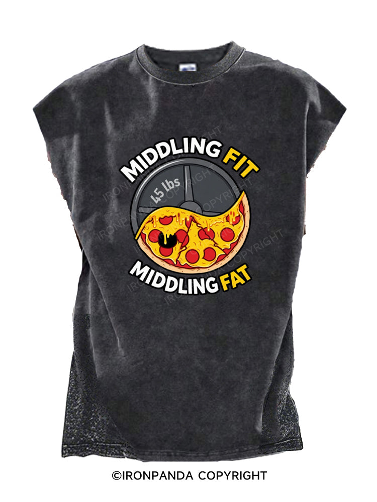 Middling Fit Middling Fat Cut Off Tank