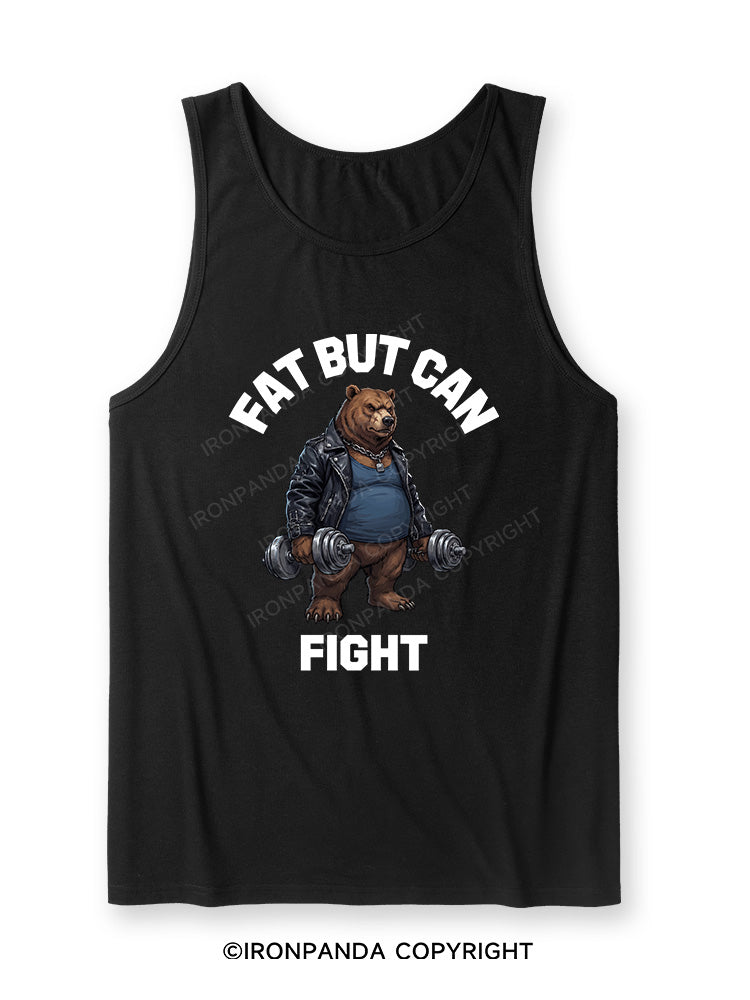 Fat But Can Fight Ultra Soft Heather Tank
