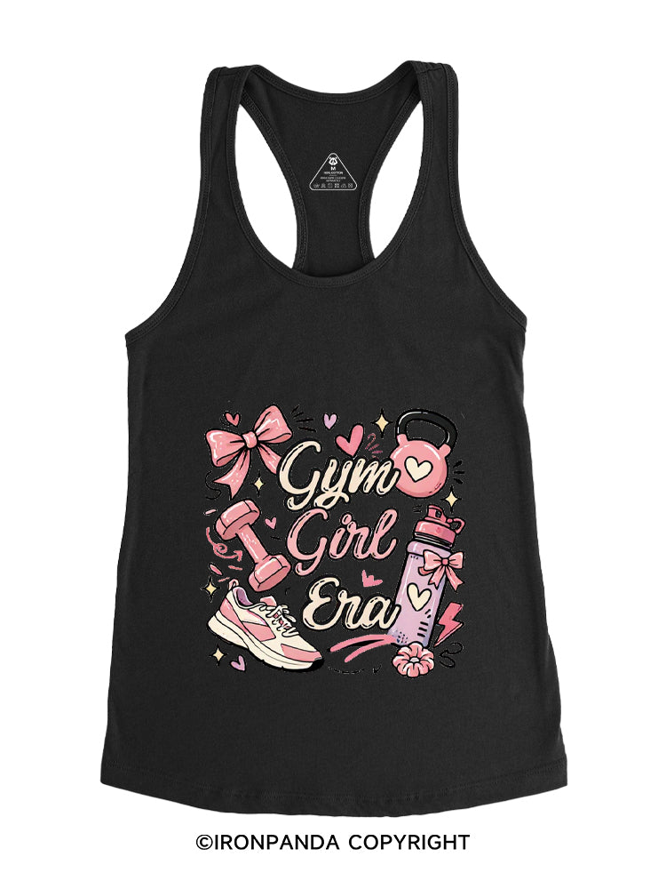 GYM GIRL ERA PINK WORKOUT Gym Racerback Tank