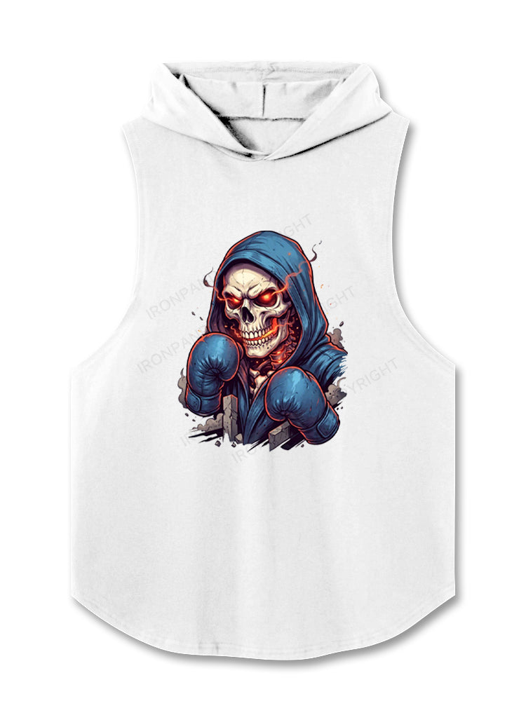 Undead Fighter Hooded Boxing Hooded Tank