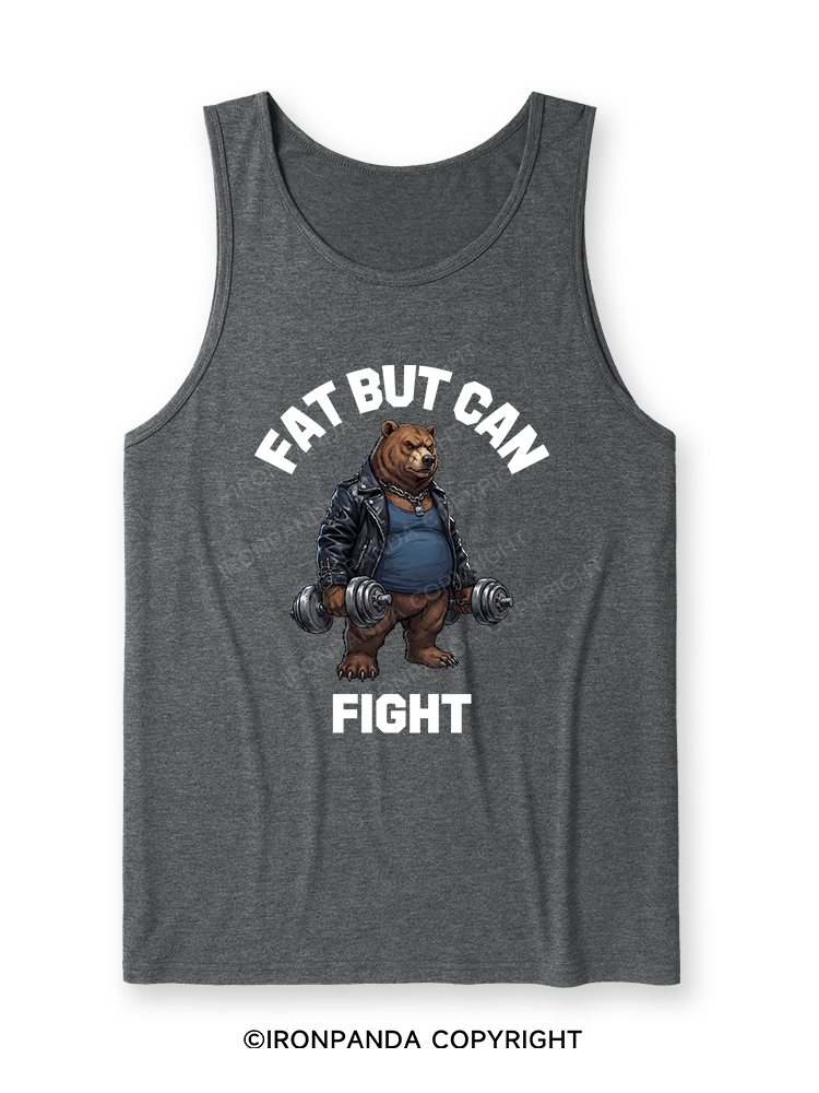 Fat But Can Fight Ultra Soft Heather Tank
