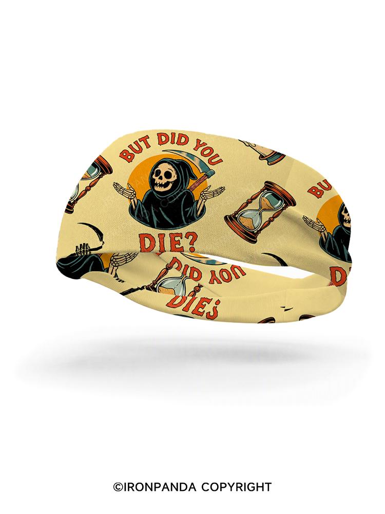 But did you die? Ghost Gym Headband