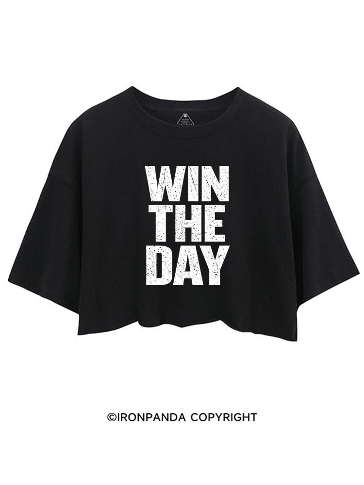 WIN THE DAY CROP TOPS