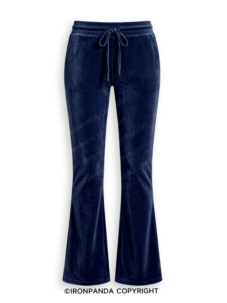 Women's Velvet Tracksuit 2 Piece Set