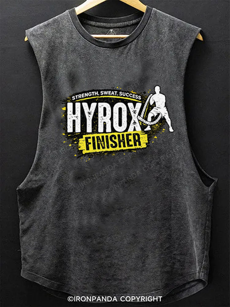 hybrid race Scoop Bottom Cotton Tank