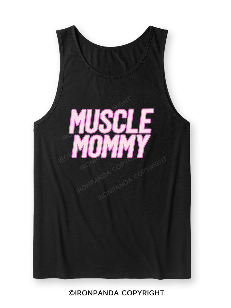 MUSCLE MOM Ultra Soft Heather Tank