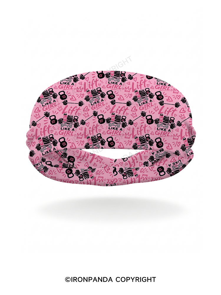 Lift Like a Girl Gym Headbands
