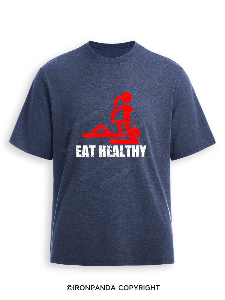 Eat healthy Ultra Soft Heather T-Shirt