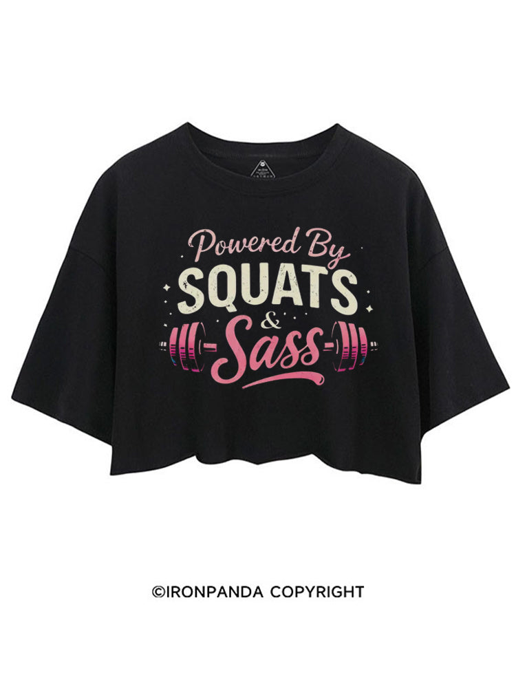 Powered By Squats and Sass CROP TOPS