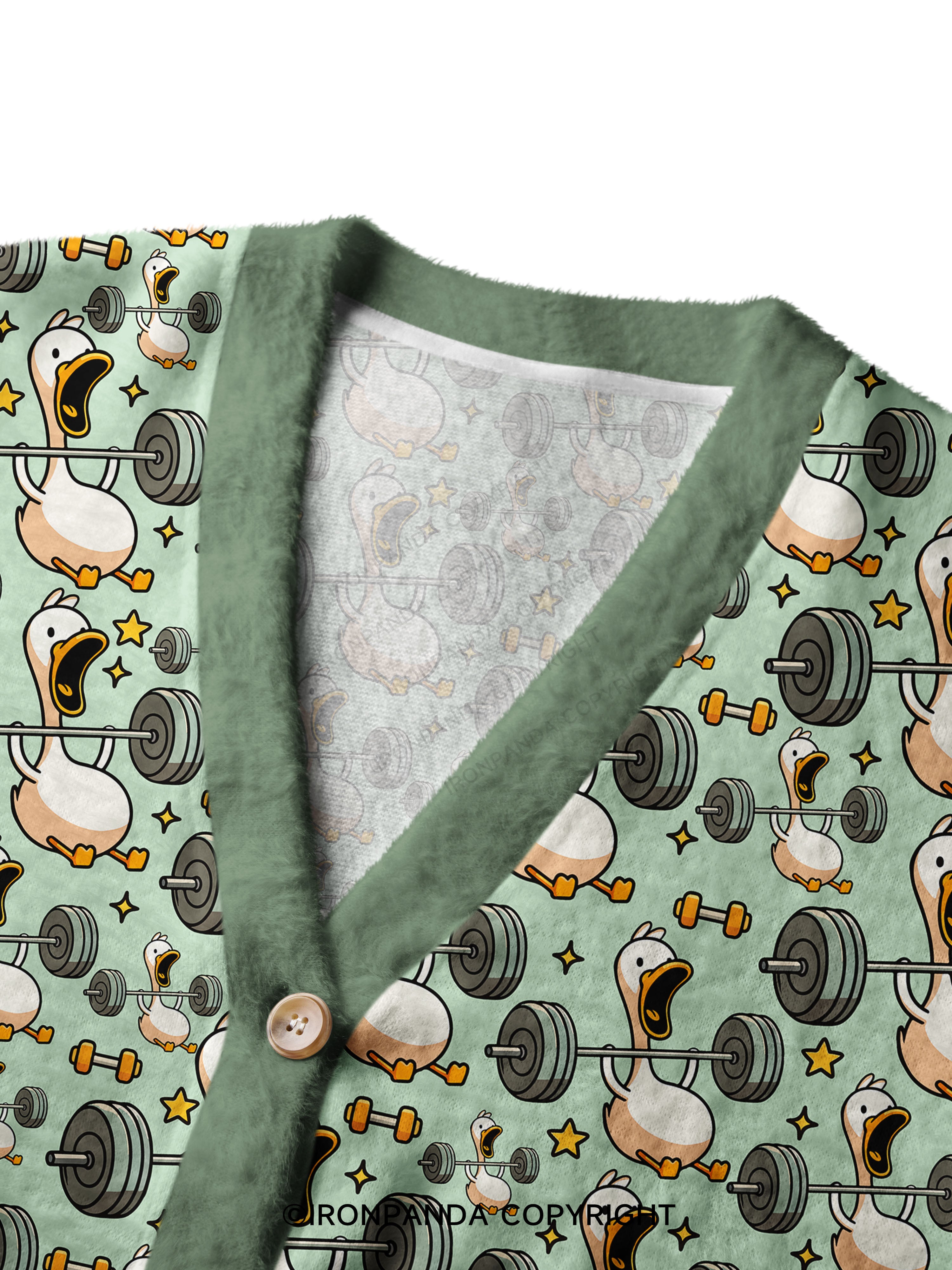 IF I DIE I DIE Crop Ugly Cardigan Sweater