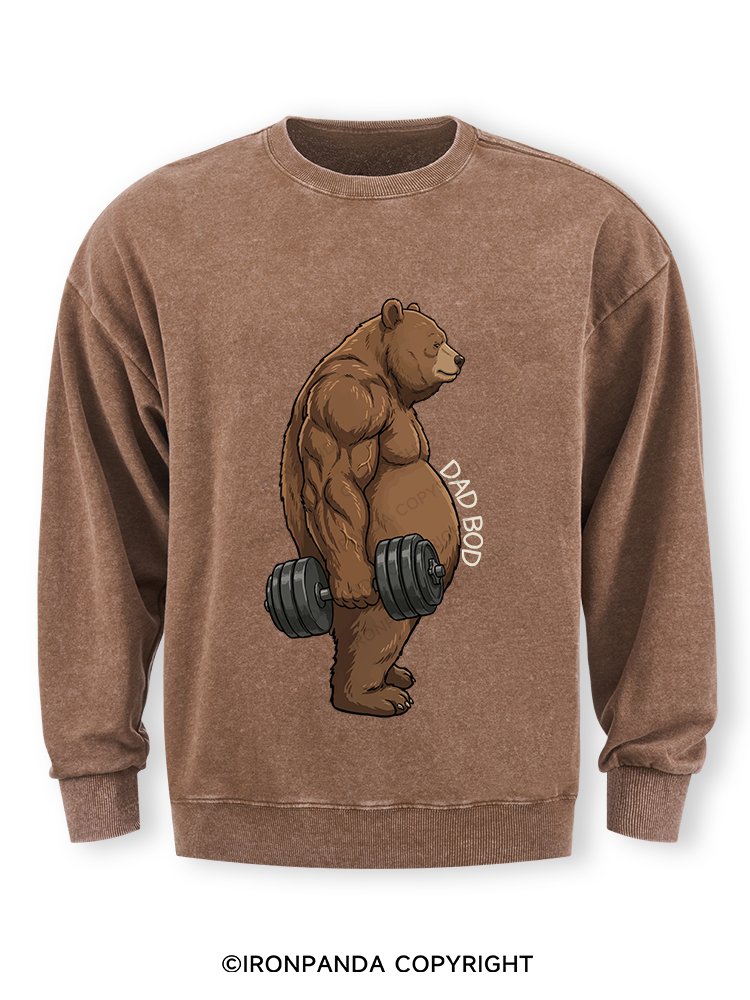 DAD BOD Washed Sweatshirt
