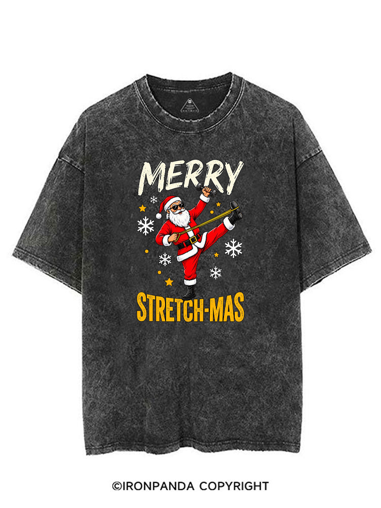 Merry Stretchmas VINTAGE GYM SHIRT