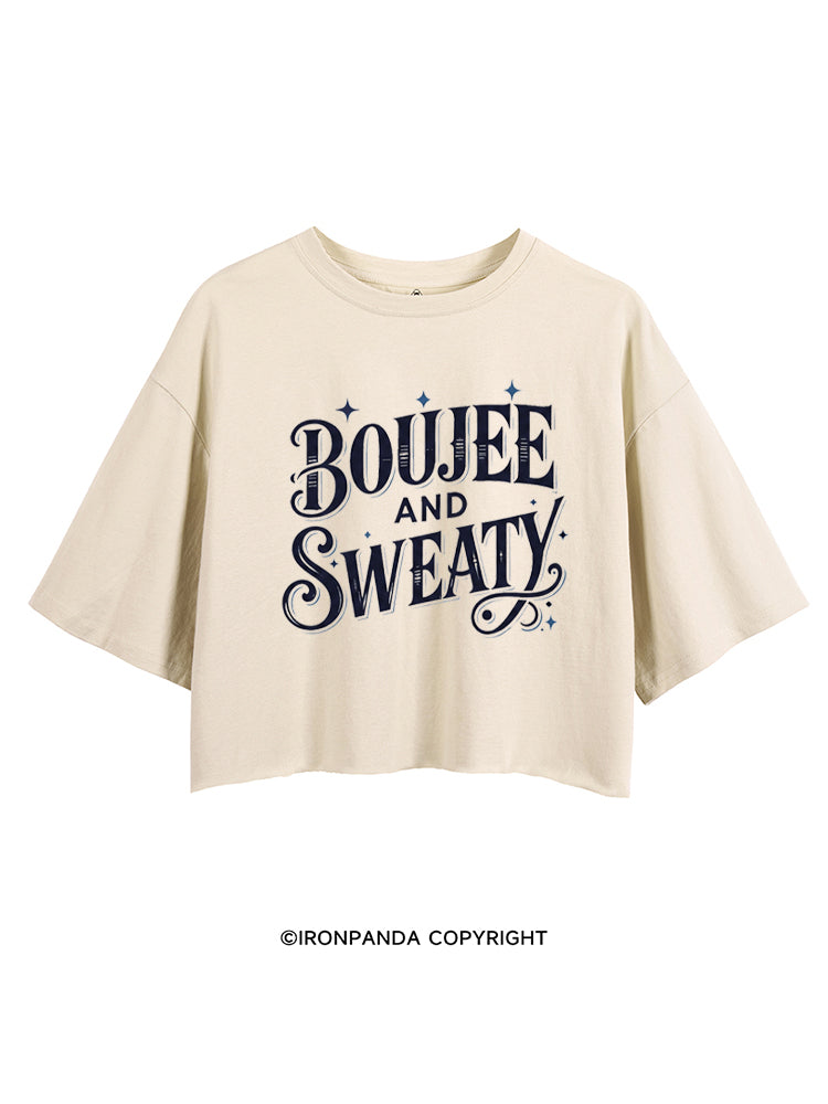 BOUJEE AND SWEATY CROP TOPS