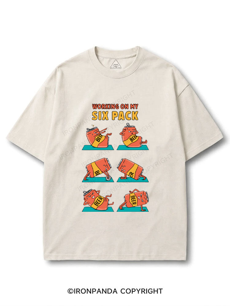 Working on my six pack beer COTTON PUMP COVER