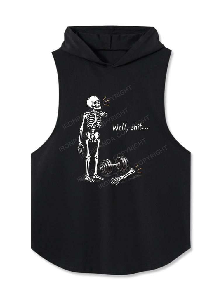 Well Shit Skeleton Hooded Tank