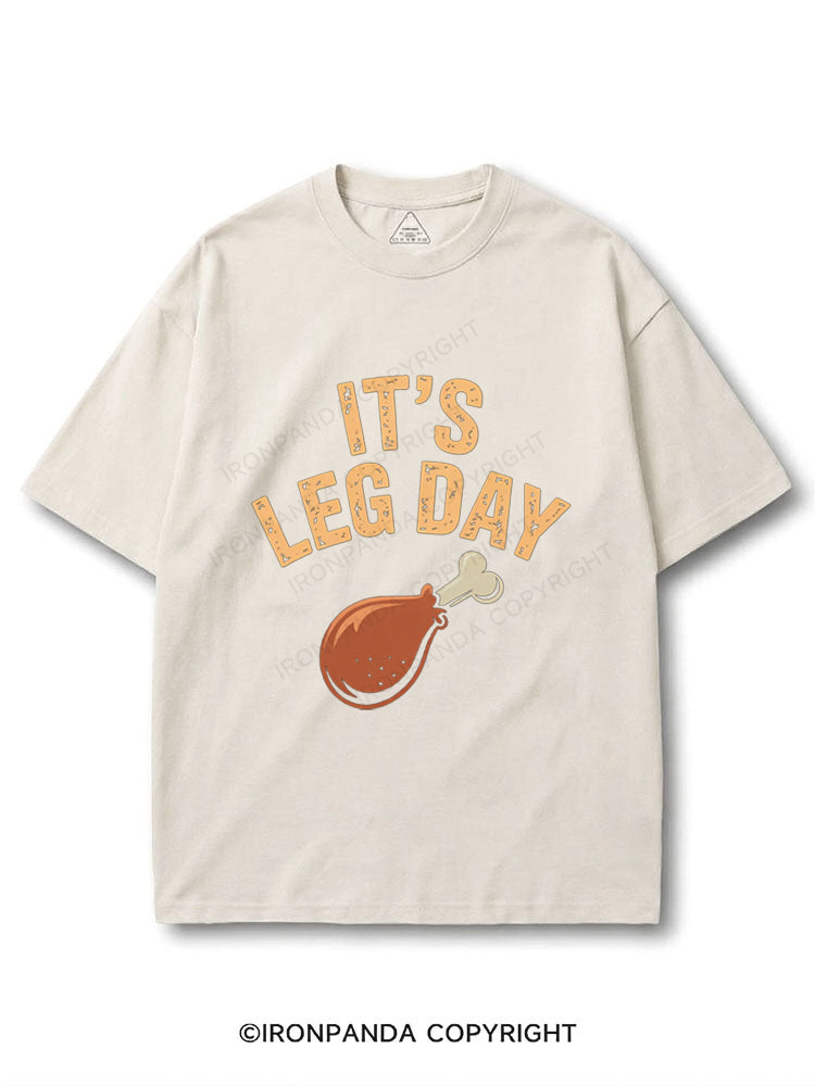 It's Leg Day COTTON PUMP COVER