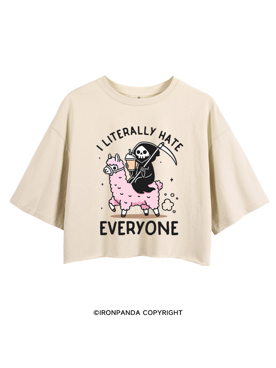 I LITERALLY HATE EVERYONE CROP TOPS