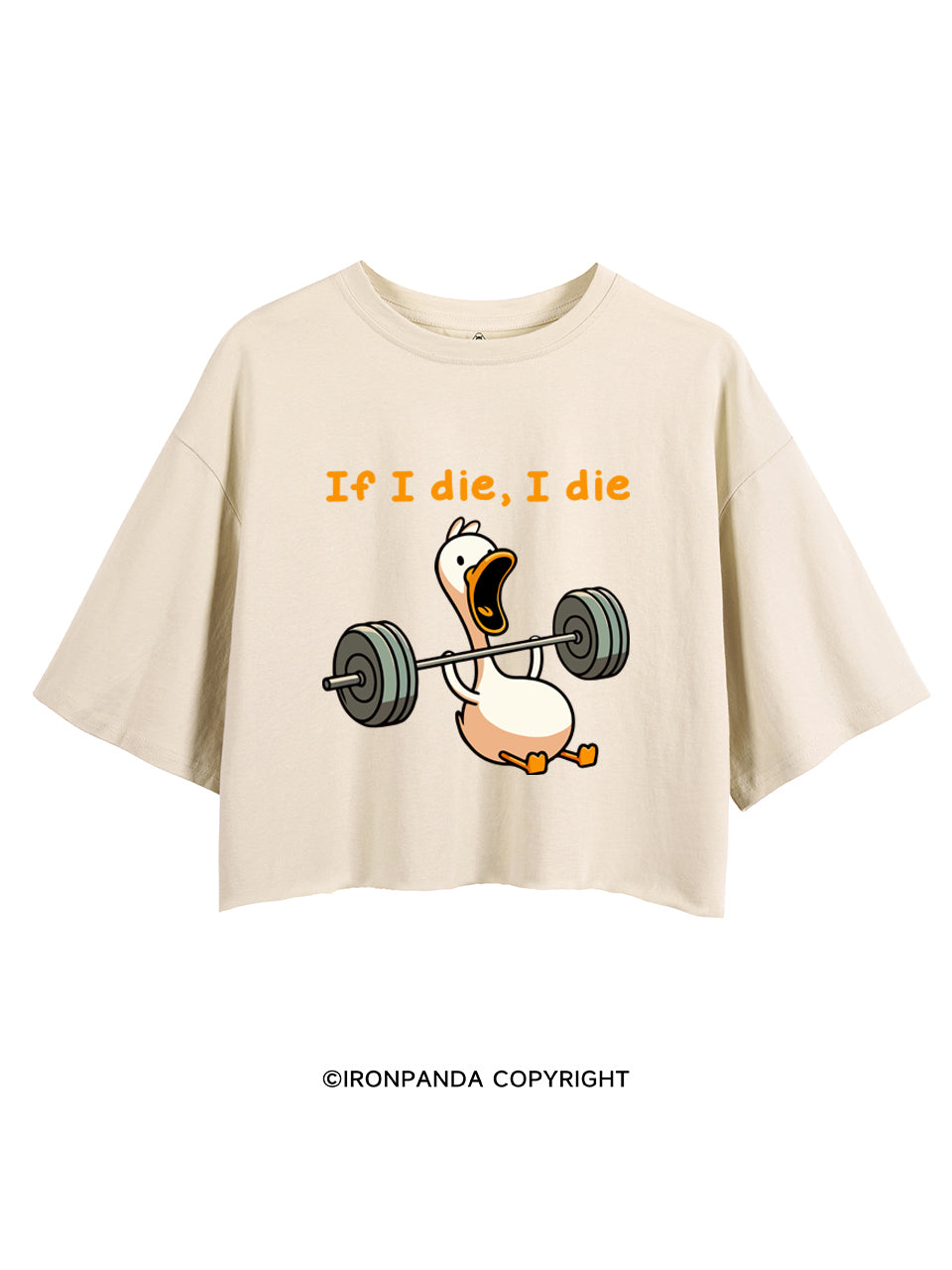 IF I DIE I DIE CROP TOPS