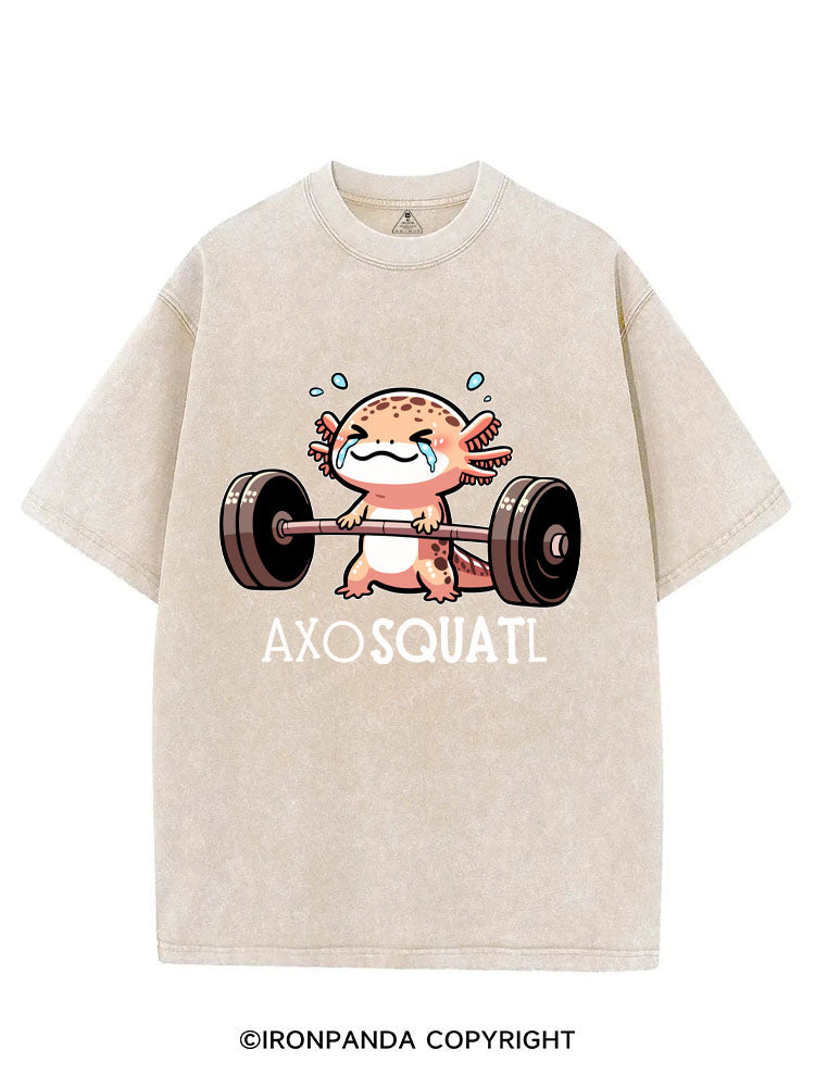 AXOSQUATL VINTAGE GYM SHIRT