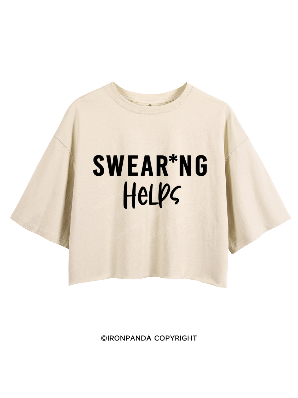 SWEAR*NG HELPS Crop Tops