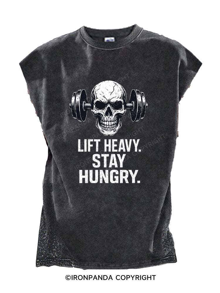 Lift Heavy Stay Hungry Cut Off Tank