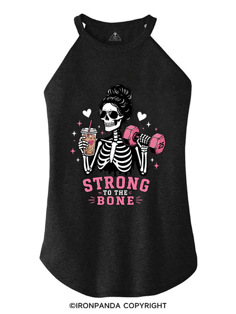 STRONG TO THE BONE SKELETON ROCKER COTTON TANK