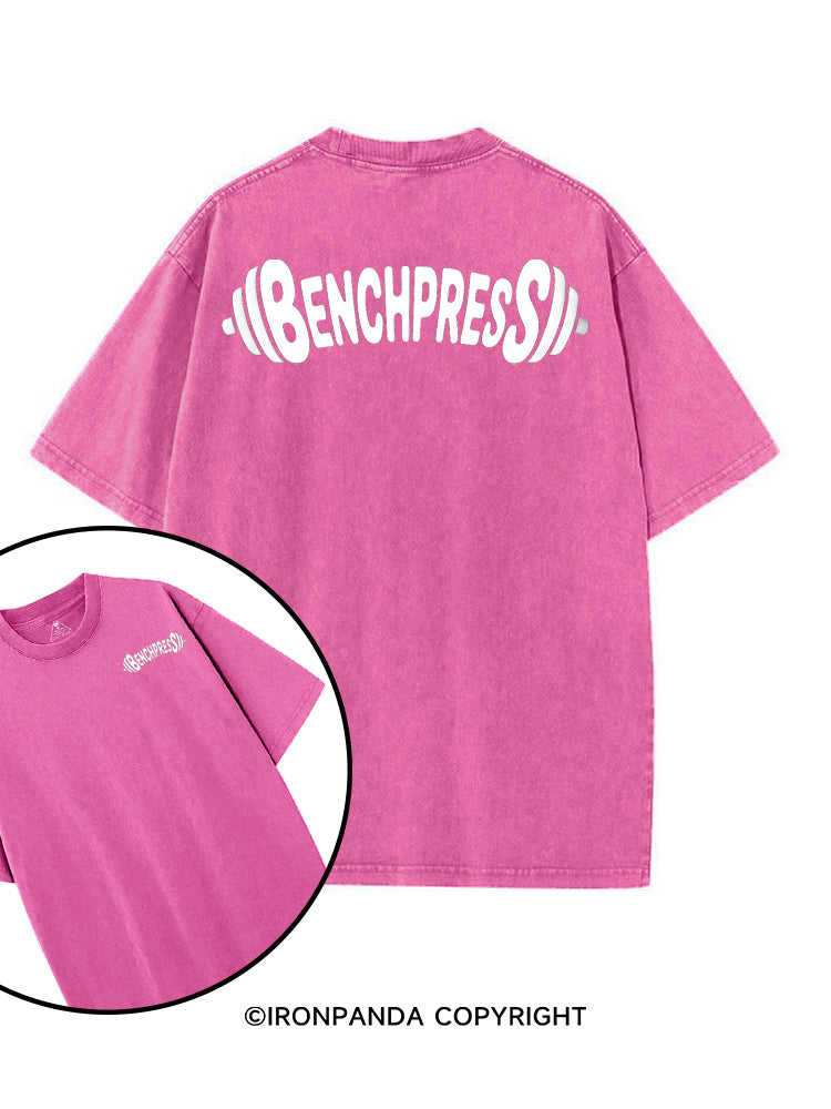 BENCHPRESS printed Gym Shirt
