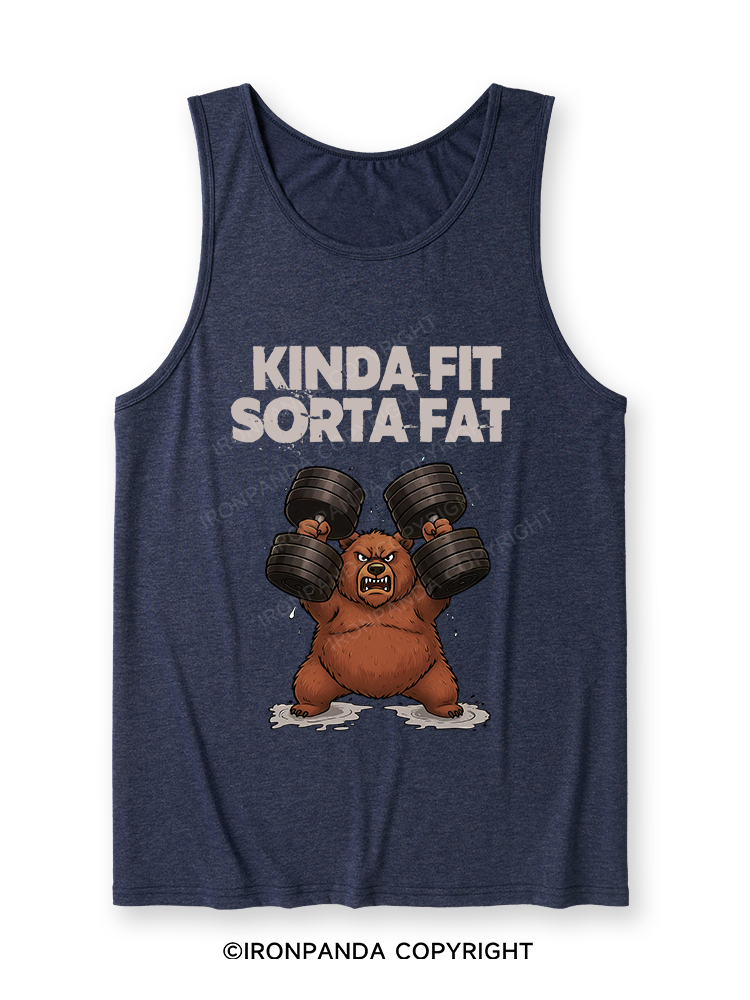 KINDA FIT SORTA FAT Ultra Soft Heather Tank