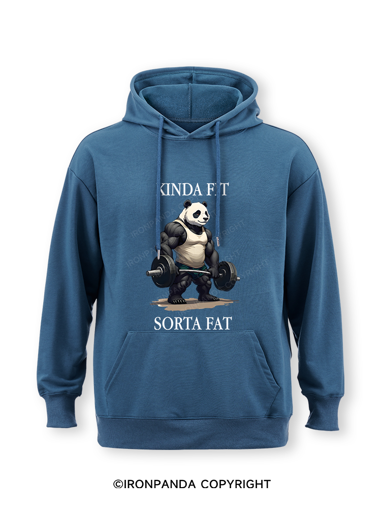 Kinda Fit Sorta Fat  Classic Gym Hoodie