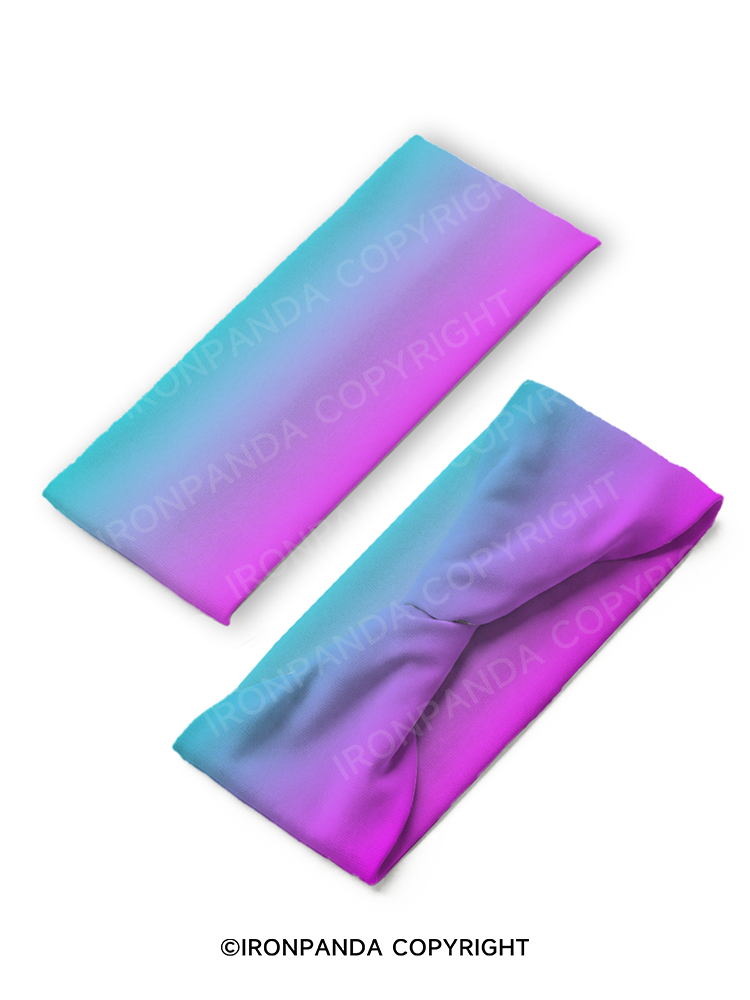 Aurora Ombre Gym Headband