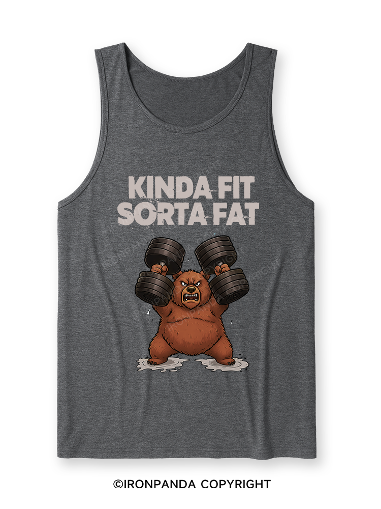 KINDA FIT SORTA FAT Ultra Soft Heather Tank