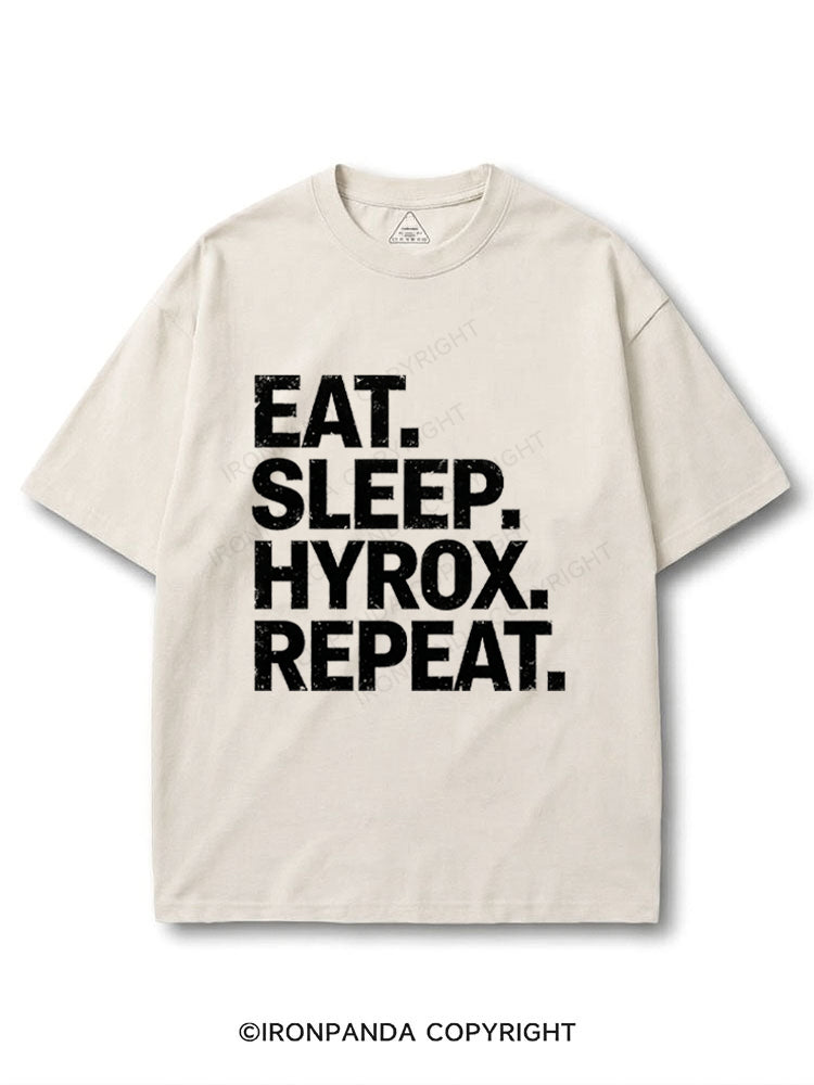 Eat. Sleep. Hyrox. Repeat COTTON PUMP COVER