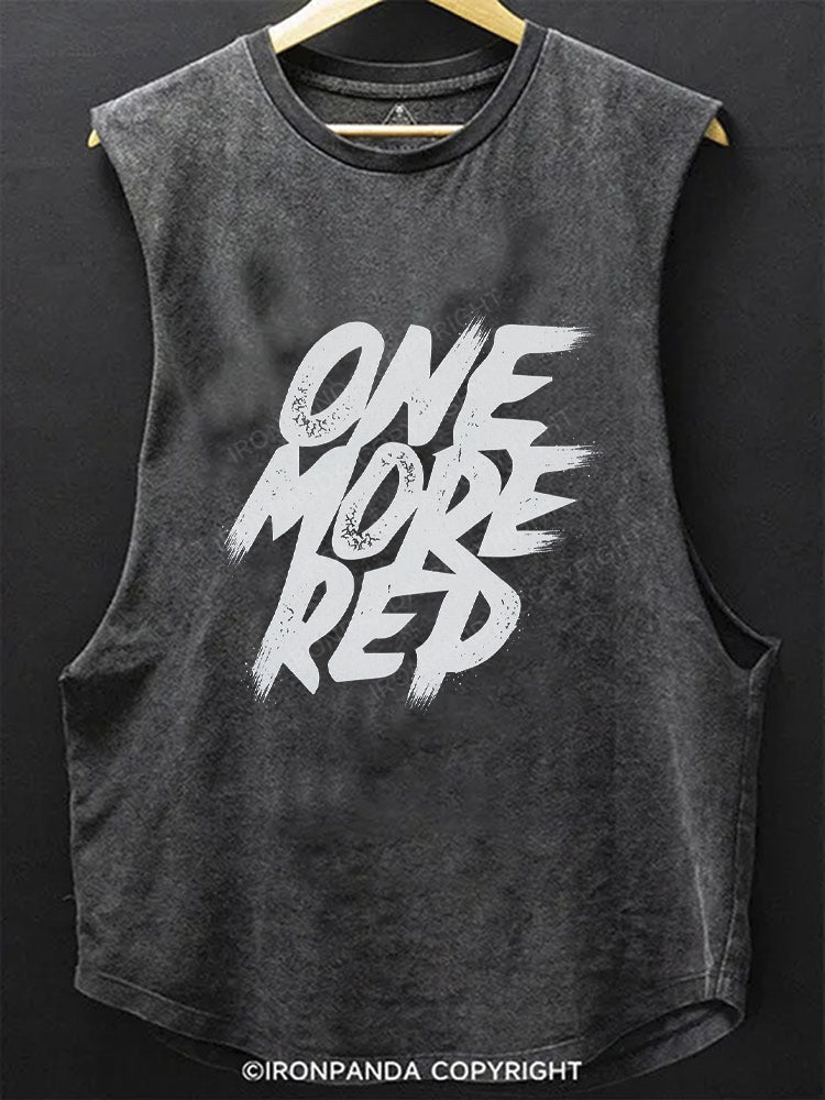 One more rep Scoop Bottom Cotton Tank