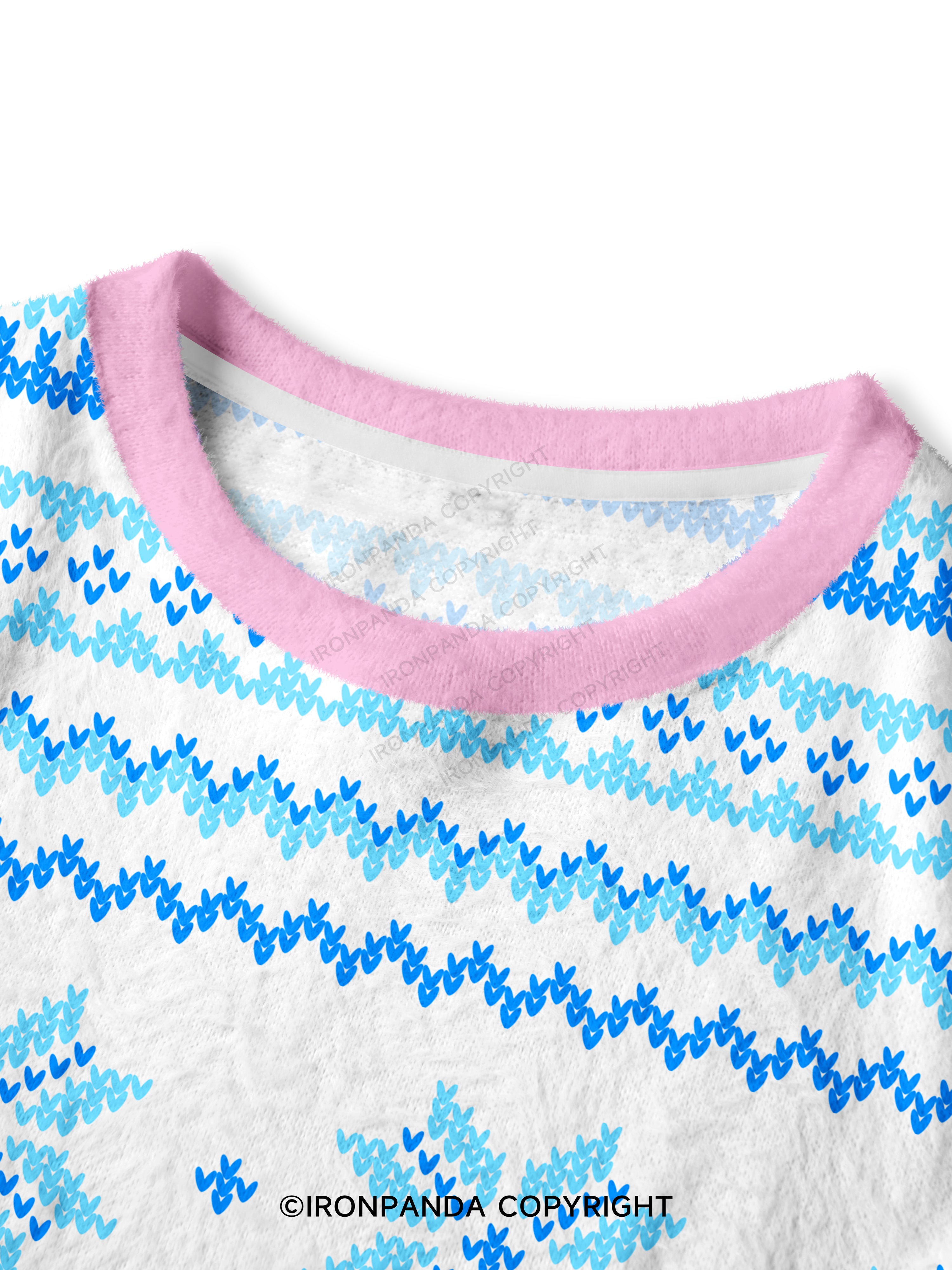 Fit Gingerbread Crop Ugly Sweater