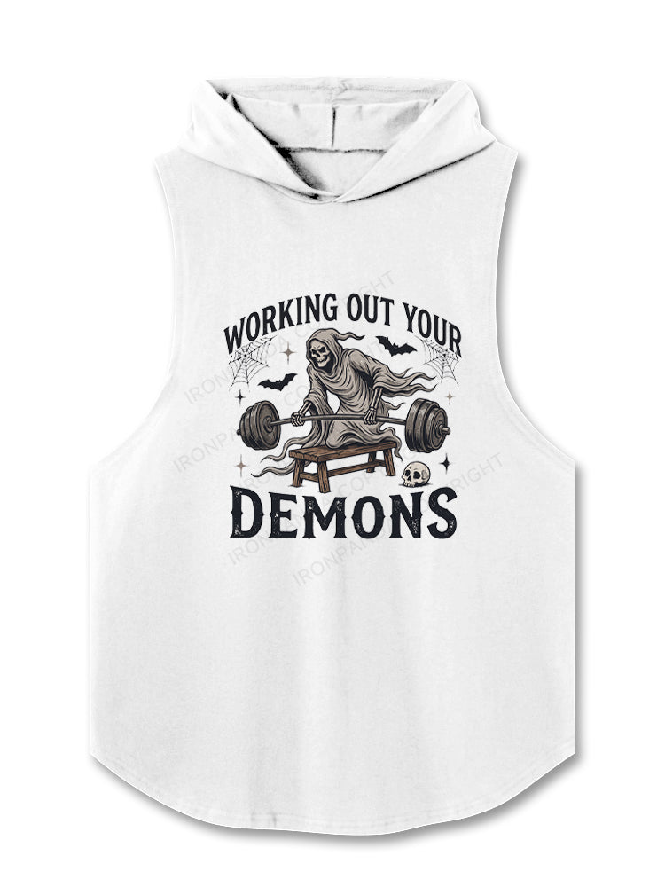 WORKING OUT YOUR DEMONS Hooded Tank