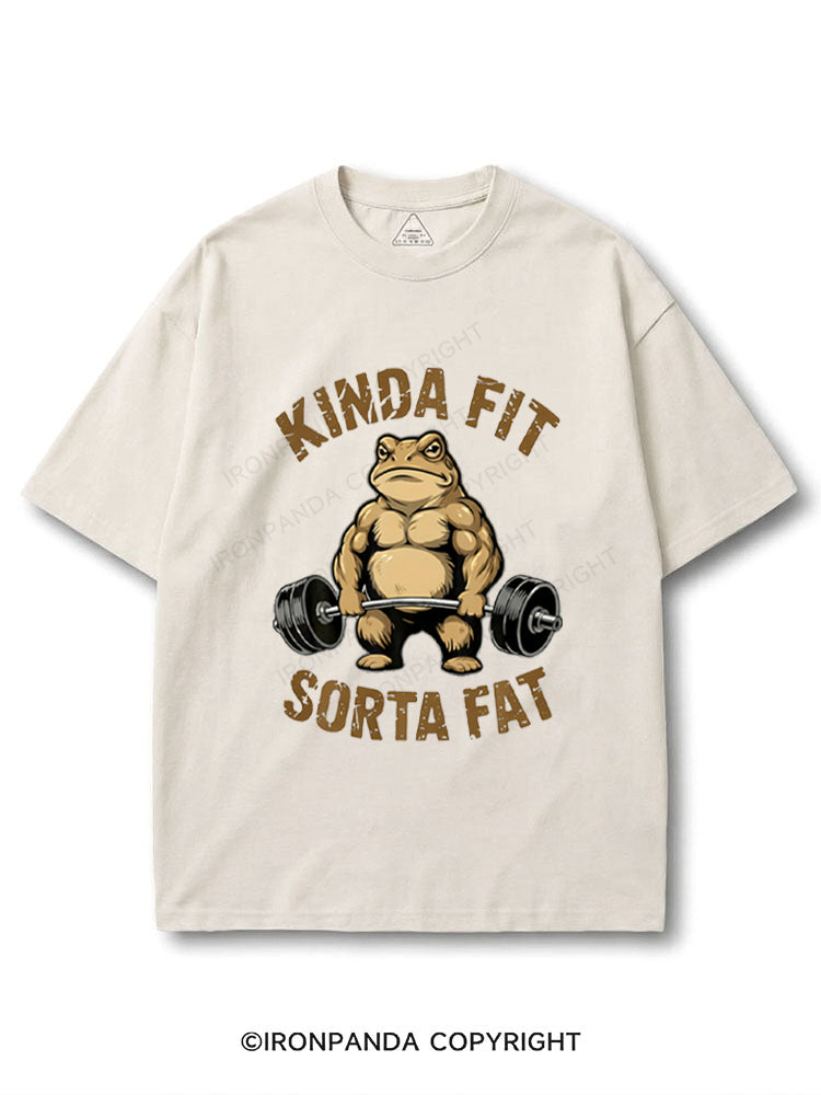 Kinda Fit Sorta Fat Funny Frog COTTON PUMP COVER