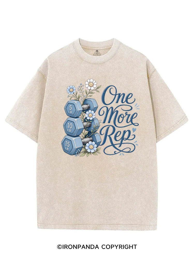 ONE MORE REP BLOSSOM VINTAGE GYM SHIRT