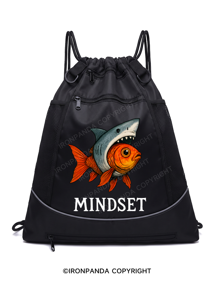 Mindset Gym Drawstring Bag